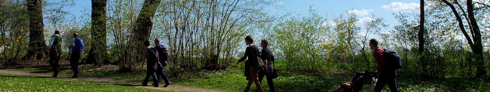 Menschen unterwegs